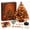 Autumn, variant on Jingle Beads Christmas Tree, DIY Beaded Tree Craft Kit with Seasonal Theme Options, Metal Frame, Angel Topper & Ornament Charms, Holiday Tabletop Decor