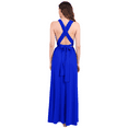 thumbnail image 4 of IBTOM CASTLE Women Transformer Evening Dress Maxi Cocktail Wrap Convertible Multi Way Floor Long Formal Gown L Royal Blue, 4 of 6