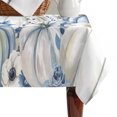 thumbnail image 4 of Blue Fall Table Cloth Waterproof Tablecloths, Thanksgiving Pumpkins Weeping Botanical Tablecloth Dining Table Cover for Kitchen Party Tabletop Outdoor, Rectangle Tablecloth 60x102 Inch, 4 of 9