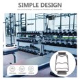 thumbnail image 2 of OULII Weights Rack Stand Multi-layered Structure Gunmetal Grey 1Pcs for Gym Use, 2 of 8