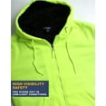 thumbnail image 6 of Bass Creek Outfitters Heavyweight Sherpa Lined High Visibility Sweatshirt (Men's M-XXL), 6 of 7