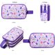 thumbnail image 2 of Neceser Vipdeal Kids para niñas, impermeable, unicornio, color morado, 2 of 6