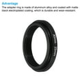 thumbnail image 4 of Uxcell 30mm-25mm Metal Step Down Ring with Cleaning Cloth, 2 Pack Camera Lens Filter Aluminum Adapter Ring, 4 of 6