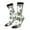 2 Black-1, variant on Palm Trees Zebra Print Adult Socks for Men & Women,Calf Socks, Ankle Socks,Boots Socks,Breathable Casual Sock,Unisex Crew Socks