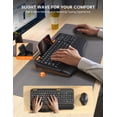 thumbnail image 2 of Combinación de teclado y ratón inalámbricos SABLUTE Ergonomic, 2 of 9