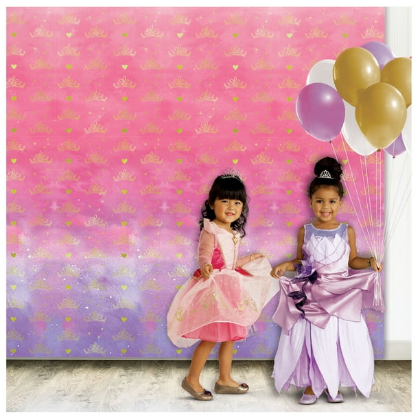 Disney Princess Once Upon A Time Photo Backdrop Walmart Com