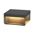 thumbnail image 4 of thinsony Square Stainless Steel LED Waterproof Modern Solar Fence Post Lights, 4 of 9