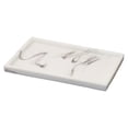 thumbnail image 1 of Bandeja de tocador Billuyoard de resina blanca 25x15,2x2cm, 1 of 1