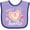 Lavender and Purple, variant on Inktastic Nana's Little Sweetie with Pink Heart Cookie Boys or Girls Baby Bib