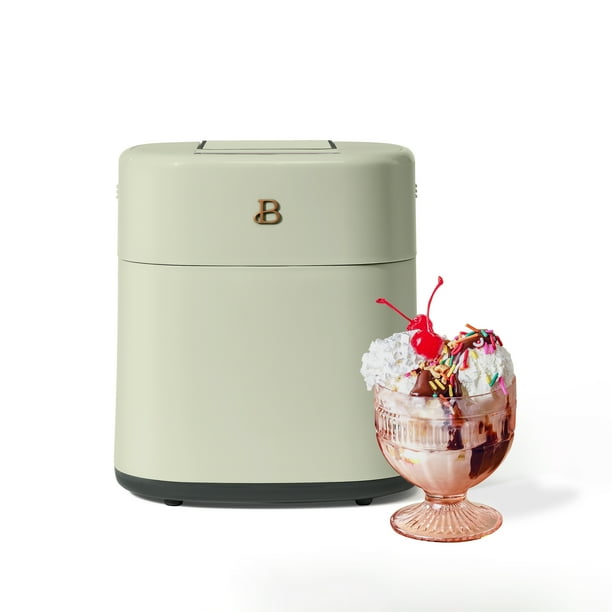 Beautiful 1.5QT Ice Cream Maker with Touch Activated Display, Sage