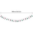 thumbnail image 3 of BONIXOOM Christmas Decorations LED Lights Flashing Lights String Lights Christmas Tree Santa Claus Design Light Strips Props Arrangement, 3 of 7