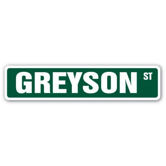 Greyson Street [3 Pack] of Vinyl Decal Stickers | Indoor/Outdoor | Funny decoration for Laptop, Car, Garage , Bedroom, Offices | SignMission