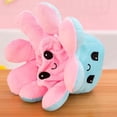thumbnail image 4 of Giant Reversible Plush Toy - Soft Toy - Octopus - Yellow - 50x25cm, 4 of 4