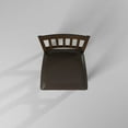 thumbnail image 6 of Alpine Furniture Arendal Wood Trestle Dining Table in Dark Oak (Brown), 6 of 7