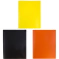 thumbnail image 3 of 3Pack Multi Colored File Folders Two-Pocket Folder, Three-Hole Punch, Letter Size, Heavy Duty Plastic Two Pocket Folders with 3 Hole, Heavy Duty Plastic 2 Pocket Folder, Document Folder, 3 of 7