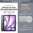thumbnail image 2 of REQO Case Compatible with iPad Air 13 inch M3/ M2 (2025/2024) with Pencil Holder, Portable Hybrid Shock-Proof Rotatable Kickstand,Shoulder Strap, 2 of 7