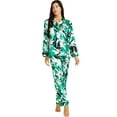 thumbnail image 1 of LONXU Women's Sleepwear Silk Satin Luxury Nightwear Sets XS-XXXL, 1 of 6