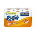 thumbnail image 5 of CRESTIN- Scott Comfortplus Toilet Paper, 12 Double Rolls,231 Sheets Per Roll, Septic Safe, 5 of 6