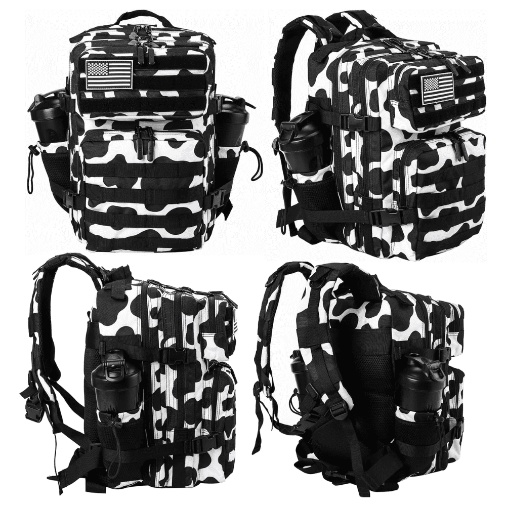 PAKNADA 45L Tactical Backpack,900D Oxford Waterproof Material For Outdoor Hiking Camping & Travel Bag