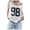 Z123 White, variant on Landzoo Women'S Tees Number Print Short Sleeve Asymmetrical Neck T Shirt Summer Quick Dry Women Shirt Size L White