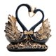 thumbnail image 2 of Figura de Cisne de Pareja, Adorno Artístico Artesanal, Estatua de Cisne Elegante, Regalo de Boda para Chimenea, Escritorio, Sala de Estar, Decoración Azul, 2 of 8