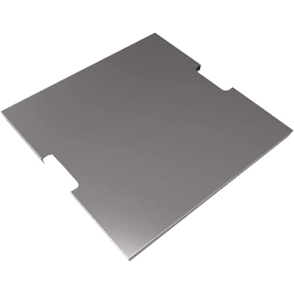 Fire Pit Stainless Steel Burner Lid from ELEMENTI | ELEMENTI Plus and MODENO (Burner Lid, Square 20.7" SS LID - 220D)