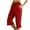Red, variant on Lixiuxyad Baggy Wide Leg Pants Women Fashion Solid Comfortable Casual Mid Waist Sport Pants Black
