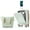 Light Green, variant on LoLado Front Opening 20in Carry-on Luggage with Expandable Travel Bag Set, ABS Hard Shell Two-piece Travel Suitcase Set with USB Port, Cup Holder, Light Blue