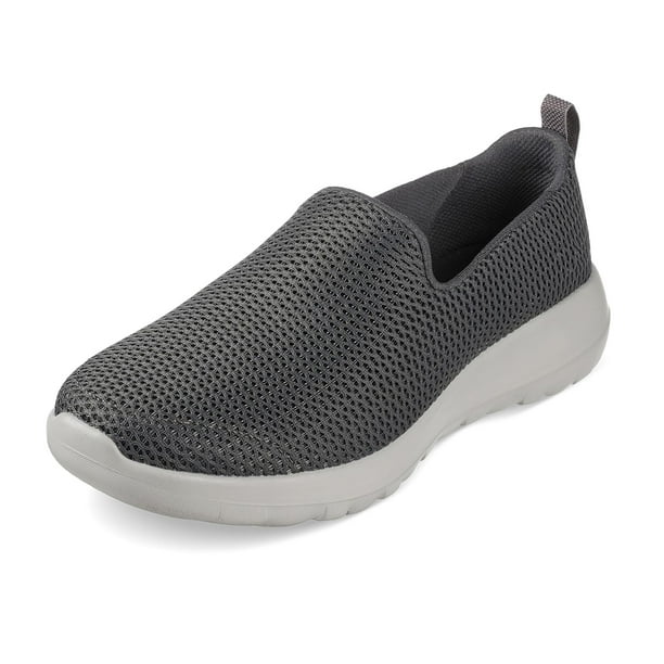 Tenis Skechers Go Walk Joy para Mujer, Carbón, Talla 8.5 Extra Ancho