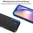 thumbnail image 6 of Galaxy A35 5G Case,Takfox Samsung Galaxy A35 5G Holster Phone Case with Built-in Screen Protector Swivel Belt Clip [3 Layers] Heavy Duty Full Body Protection Shockproof Kickstand Cover - Blue, 6 of 9