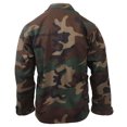 thumbnail image 3 of Rothco Camo BDU Shirt - Woodland Camo, Medium, 3 of 4