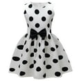 thumbnail image 3 of Tranfacy Robes d'Été pour Ados, Robes pour Filles Taille 10-12, Robe Sans Manches pour Enfants à Taille Cintrée, Robe d'Été à Pois Tendance, 3 of 7