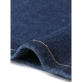 thumbnail image 6 of DARING DIVA Women's Plus Summer High Waist Knee Length Denim Skirt 1X Dark Blue, 6 of 6
