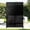 Black + Iron, variant on Metal Privacy Screen 70.87" H, Freestanding Slatted Patio Fence Divider for Balcony Backyard Deck, No Tool Assembly