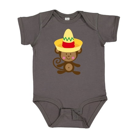 

Inktastic Cinco De Mayo Monkey Gift Baby Boy or Baby Girl Bodysuit