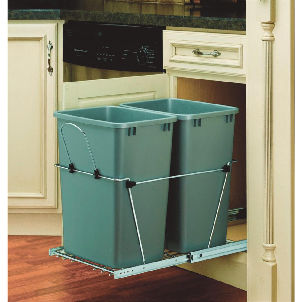 RevAShelf 35 Quart Double PullOut Waste Container