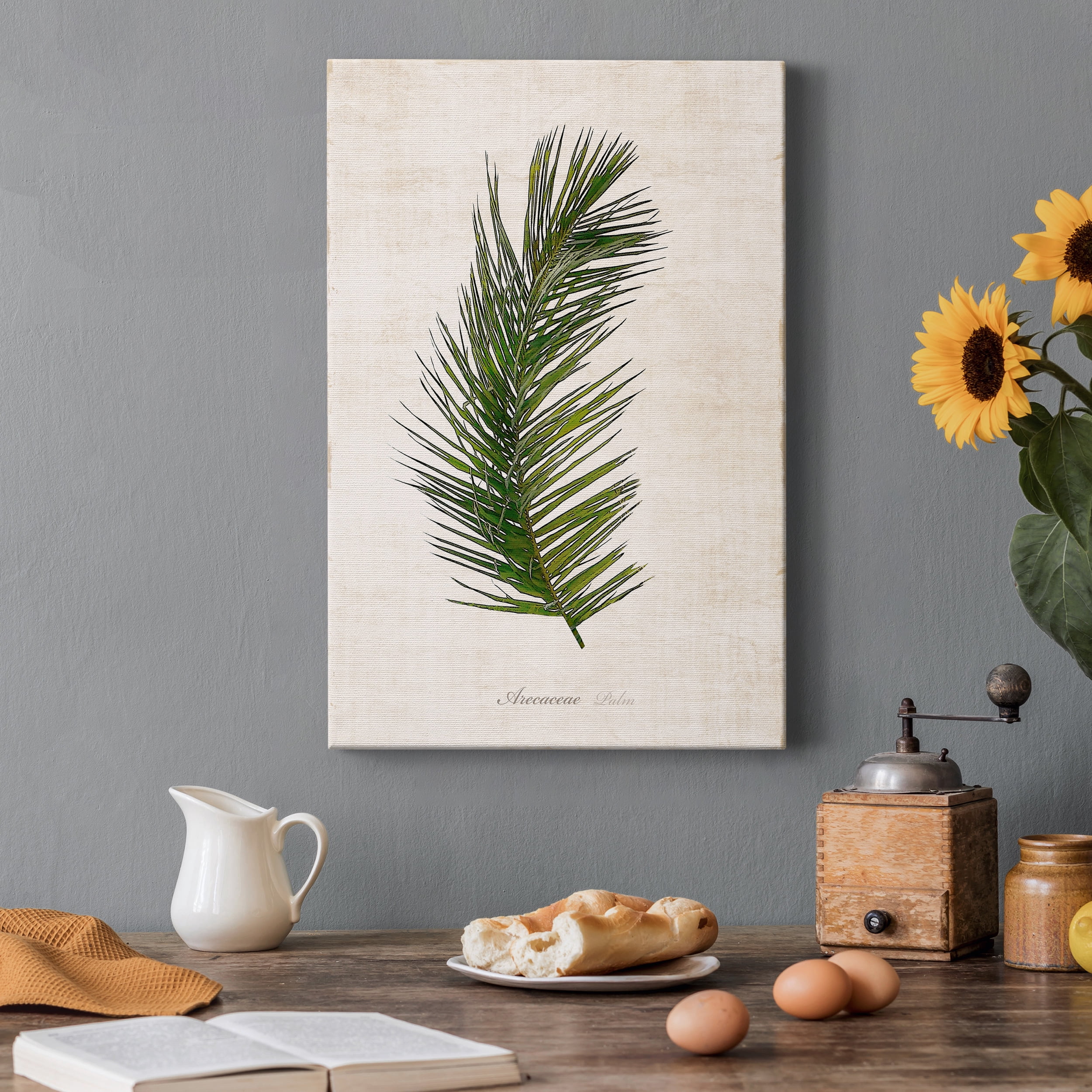 Palm Botanical II Premium Gallery Wrapped Canvas - Ready to Hang - 18 x 27