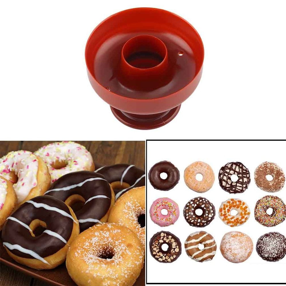 Plastic Doughnut DIY Donut Maker Cutter Mold Desserts Plastic Doughnut DIY Donut Maker Cutter Mold Desserts