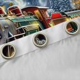 thumbnail image 4 of Manfei Vintage Train Blackout Curtains Set of 2 (52x84 Each),Merry Christmas Window Curtains,Steam Engine Curtains and Drapes For Teens,Luxury Bedroom Decor, 4 of 6