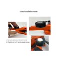 thumbnail image 4 of 4 Pcs Universal Strobe Warning Light Usb Rechargeable Led Emergency Lights Drone Night Strobe Lamp, 4 of 5