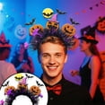 thumbnail image 3 of Yoyauz Halloween Headband Pumpkin Witch Hat Bat Spider Headband Halloween Costume Party Makeup Hair Accessories, 3 of 7