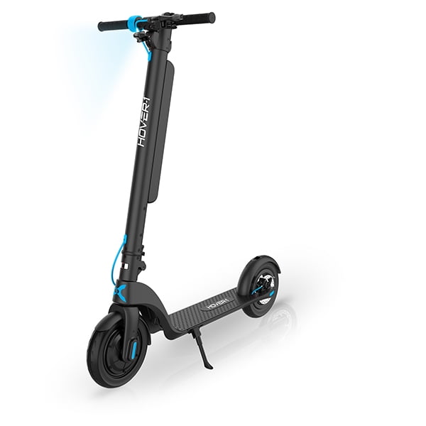 Hover-1 Blackhawk Electric Scooter with LED Headlights, 15 MPH Max Speed, 264 lbs Max Weight, 28 Miles Max Distance, Black