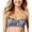 Black Multi, variant on Sundazed Abbi Bra-Sized Underwire Bikini Top Black Multi 34C