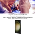 thumbnail image 3 of LCD Screen Replacement for S23 Ultra, 5G 6.8in Multi Touch Supports Pen 1 To120Hz Refresh Rate, High Brightness with Frame and Repair Tools for SM S918 Models Phone Repair, 3 of 7