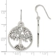 thumbnail image 2 of Primal Silver Sterling Silver Tree of Life Dangle Earrings, 2 of 4