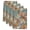 Green, Teal, Copper, Sage, variant on Grey Brown Copper Rust Kitchen Towels Set of 1, Vintage Industrial Mottled Abstract Absorbent Dish Towels for Kitchen, Microfiber Hand Towel, Quick Drying Tea Towel for Cleaning Decorative Dishcloths