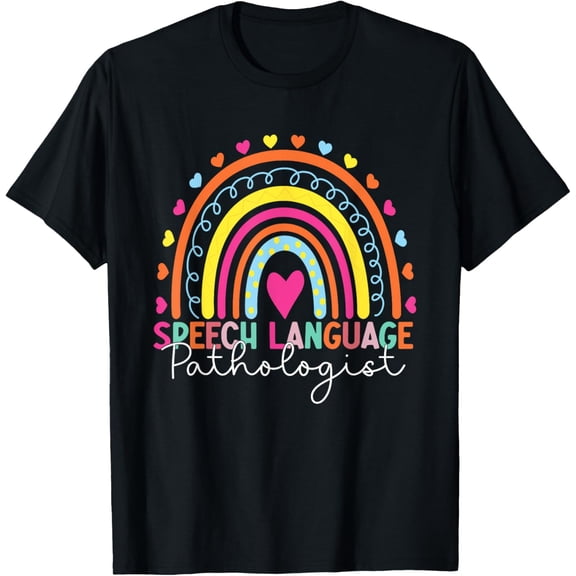 Premium Comfort - Speech Therapy Rainbow Speech Language Pathologist Therapist T-Shirt