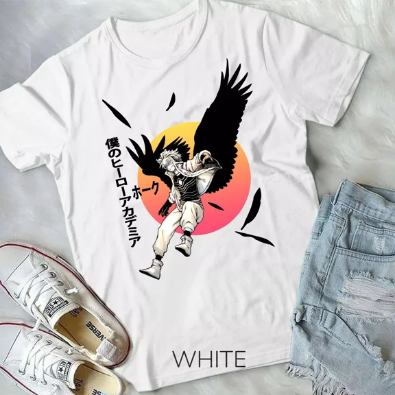 Hawks Shirt ,my Hero Academia Shirt ,dabi Shirt,shoto Todaraki Shirt White