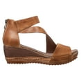 thumbnail image 3 of Antelope Women's Davi Leather Wedge Sandals, 3 of 5