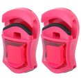 thumbnail image 1 of Shisuyan 2pcs Eyelash Curler Compact Lashes Curling Tool Travel Eyelash Curler Makeup Tools, 1 of 7